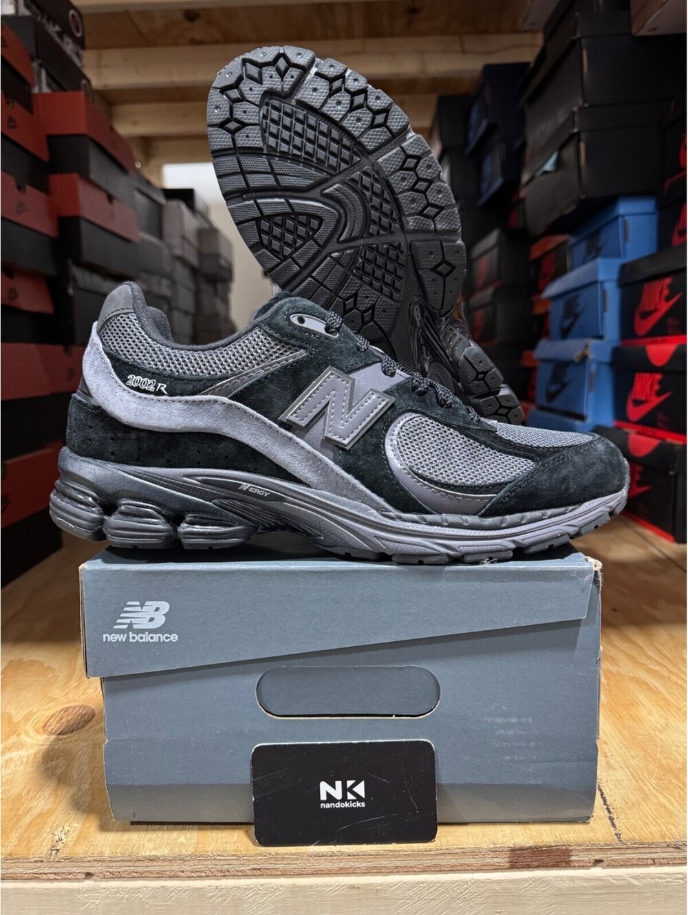 New Balance 2002R 'Black Magnet' M2002RBL NEW MENS SIZE 11
